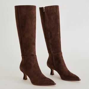 DOLCE VITA BROWN SUEDE BOOTS